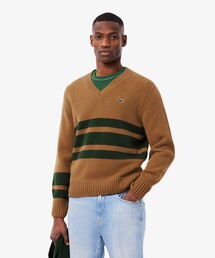 LACOSTE｜ラコステのニット/セーター（ブラウン/茶色系）通販 - ZOZOTOWN