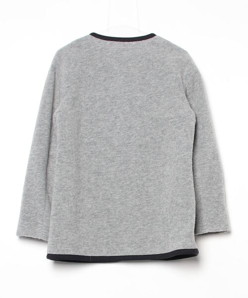 セール】スライバーニット ノーカラーダッフルコート（ダッフルコート