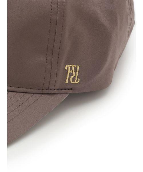 FRAY I.D（フレイアイディー）の「メタリックロゴキャップ（キャップ・レディース・ブラック/マルチ/ブラウン・F）」の9枚目の写真