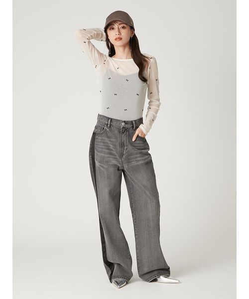 FRAY I.D（フレイアイディー）の「メタリックロゴキャップ（キャップ・レディース・ブラック/マルチ/ブラウン・F）」の18枚目の写真