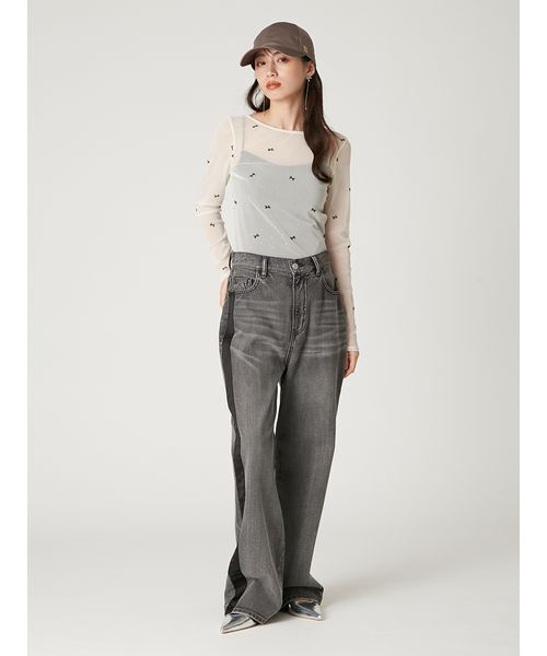 FRAY I.D（フレイアイディー）の「メタリックロゴキャップ（キャップ・レディース・ブラック/マルチ/ブラウン・F）」の19枚目の写真