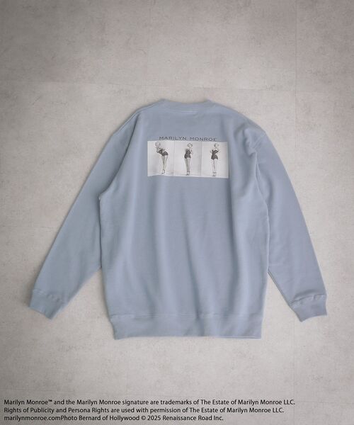 セール】□Marilyn Monroe 3ポーズptスウェット（スウェット）｜Green