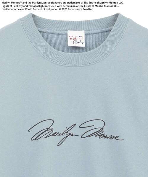 Green　Parks（グリーンパークス）の「■Marilyn Monroe 3ポーズptスウェット（スウェット・レディース・ブルー・FREE）」の21枚目の写真