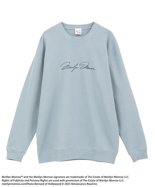 Green　Parks（グリーンパークス）の「■Marilyn Monroe 3ポーズptスウェット（スウェット・レディース・ブルー・FREE）」の8枚目の写真