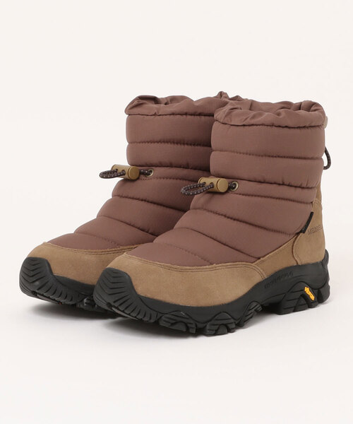 MERRELL(メレル)の「MERRELL メレル COLDPACK 3 ZERO THERMO TALL WP【防水透湿/保温/ガラス配合ソール】レディースウィンターブーツ(コールドパック3ゼロサーモトールWP)(ブーツ・レディース・ブラック/グレー/ブラウン・23.0cm/24.0cm/25.0cm)」の2枚目の写真