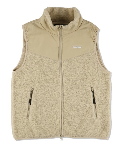 POLARTEC BOA FLEECE SWITCHED VEST（ベスト）｜WIND AND SEA（ウィン