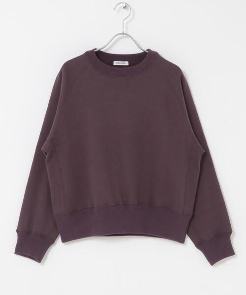 FORK&SPOON（フォークアンドスプーン）の「FORK&SPOON　リサイクルコットン裏毛クルーネックスウェット（スウェット・レディース・オートミール/グリーン系その他/パープル系その他/グレー系その他・1）」の12枚目の写真