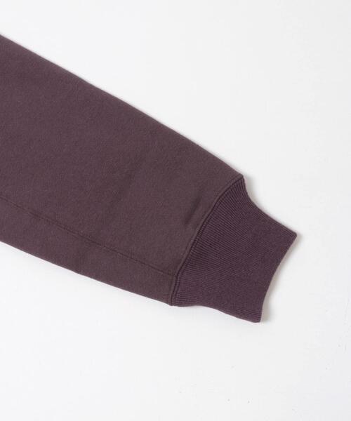 FORK&SPOON（フォークアンドスプーン）の「FORK&SPOON　リサイクルコットン裏毛クルーネックスウェット（スウェット・レディース・オートミール/グリーン系その他/パープル系その他/グレー系その他・1）」の13枚目の写真