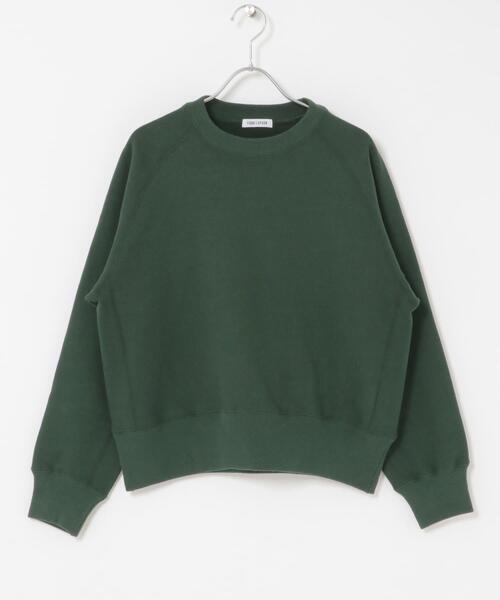 FORK&SPOON（フォークアンドスプーン）の「FORK&SPOON　リサイクルコットン裏毛クルーネックスウェット（スウェット・レディース・オートミール/グリーン系その他/パープル系その他/グレー系その他・1）」の21枚目の写真