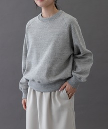 FORK&SPOON | FORK&SPOON　リサイクルコットン裏毛クルーネックスウェット(スウェット)