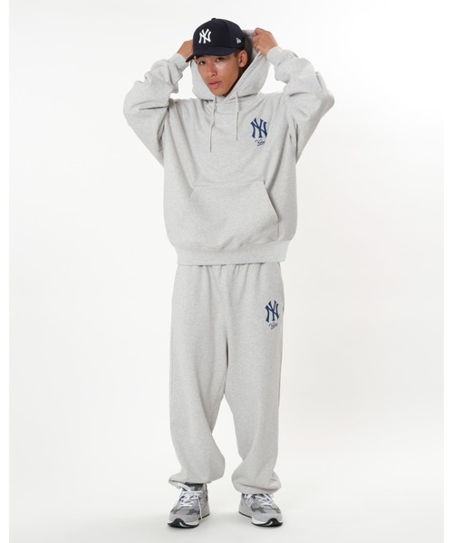 KEBOZ × MLB NEW YORK YANKEES LOGO SWEAT HOODIE（パーカー）｜KEBOZ