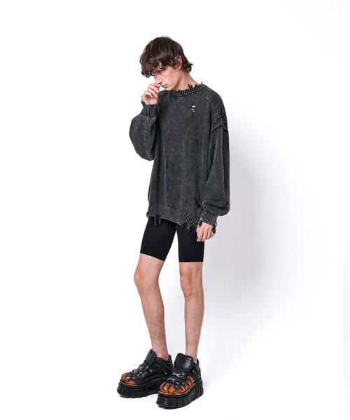 DANKE SCHON(ダンケシェーン)の「DankeSchon/ダンケシェーン/MILS KNIT CREWNECK(ニット/セーター・レディース・ベージュ/ブラック・M/L)」の22枚目の写真