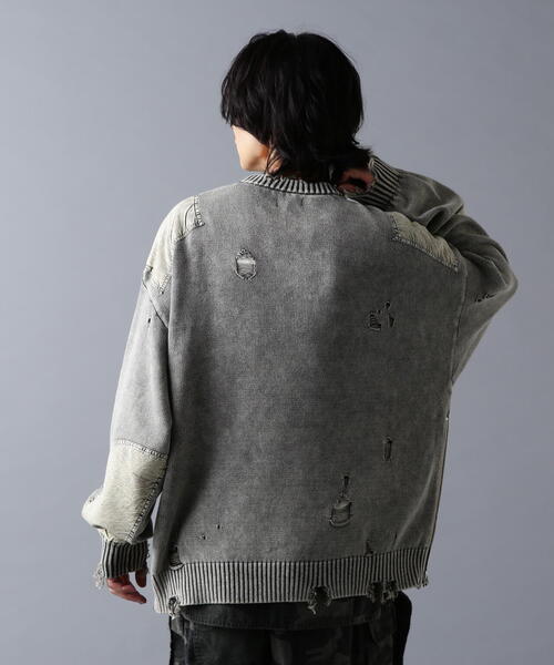 DANKE SCHON(ダンケシェーン)の「DankeSchon/ダンケシェーン/MILS KNIT CREWNECK(ニット/セーター・レディース・ベージュ/ブラック・M/L)」の15枚目の写真