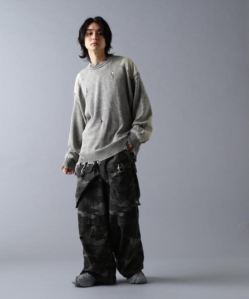 DANKE SCHON(ダンケシェーン)の「DankeSchon/ダンケシェーン/MILS KNIT CREWNECK(ニット/セーター・レディース・ベージュ/ブラック・M/L)」の16枚目の写真