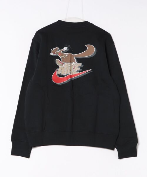 NIKE（ナイキ）の「《NIKEアパレル》ASMNK CLUB BB CREW NEO VRSTY（スウェット・メンズ・ダークグリーン/グレー/ブラック・L/2XL/XS/XL/S/M）」の6枚目の写真