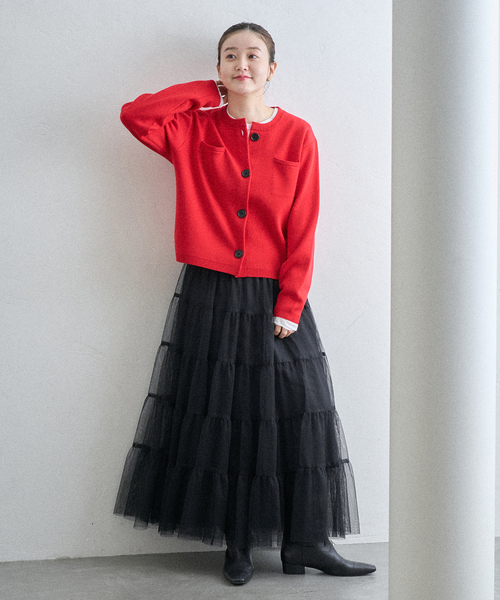 セール】チュールティアードスカート（スカート）｜IENA（イエナ）の