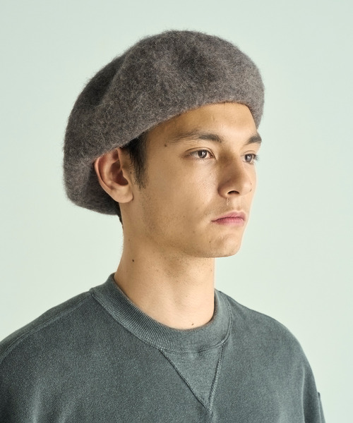 VICTIM（ヴィクティム）の「VICTIM ヴィクティム / ×CA4LA BIG BERET カシラコラボレーションビッグベレー帽 / VTM-25-A-104（ハンチング/ベレー帽・メンズ・グレー/ブラウン/ブラック・FREE）」の3枚目の写真