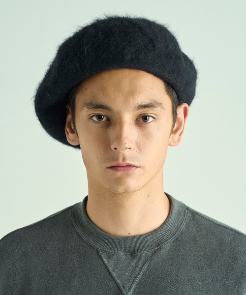 VICTIM（ヴィクティム）の「VICTIM ヴィクティム / ×CA4LA BIG BERET カシラコラボレーションビッグベレー帽 / VTM-25-A-104（ハンチング/ベレー帽・メンズ・グレー/ブラウン/ブラック・FREE）」の4枚目の写真