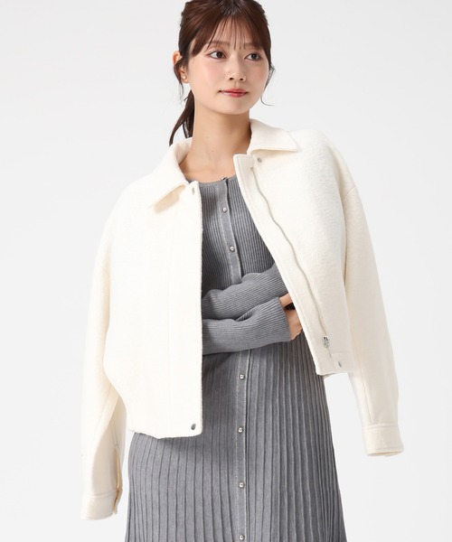 MISCH MASCH（ミッシュマッシュ）の「2025秋冬新作 ラメ配色ニットワンピース（ワンピース・レディース・ブラック/ブルー/グレー・ﾌﾘ-）」の15枚目の写真