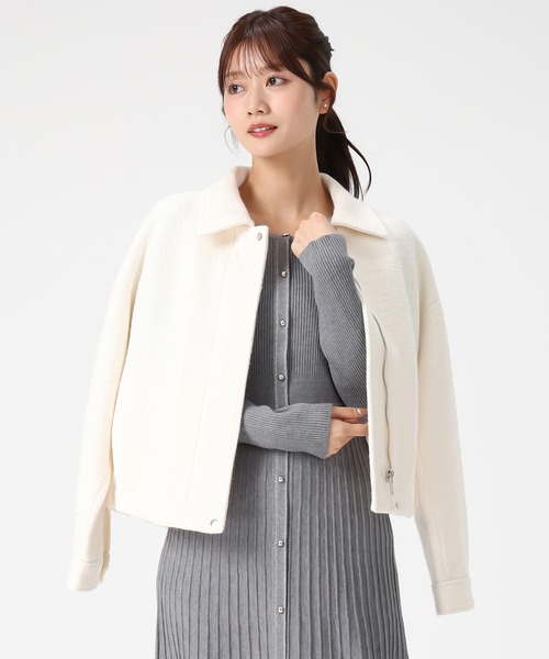 MISCH MASCH（ミッシュマッシュ）の「2025秋冬新作 ラメ配色ニットワンピース（ワンピース・レディース・ブラック/ブルー/グレー・ﾌﾘ-）」の16枚目の写真