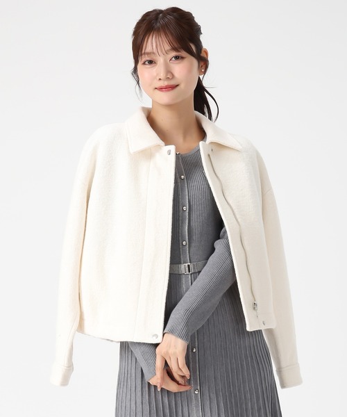 MISCH MASCH（ミッシュマッシュ）の「2025秋冬新作 ラメ配色ニットワンピース（ワンピース・レディース・ブラック/ブルー/グレー・ﾌﾘ-）」の17枚目の写真