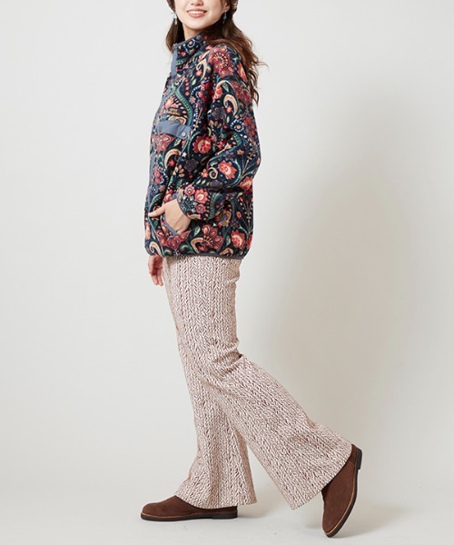 チャイハネ（チャイハネ）の「【チャイハネ】Amina×grn パタフリジャケット（その他アウター・レディース・ベージュ/ブルー/ブラック・FREE）」の5枚目の写真