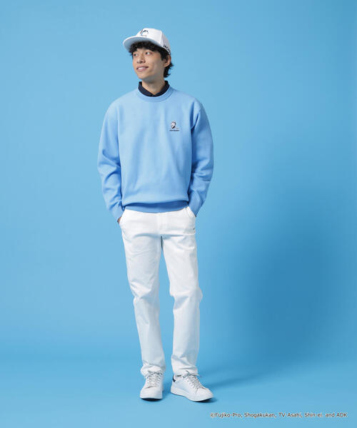Jack Bunny!!（ジャックバニー）の「【Jack Bunny!!】【ドラえもん】ダブルジャガードクルーネックニットプルオーバー（ニット/セーター・メンズ・ブラック/ネイビー/ブルー・MEDIUM/LARGE/X-LARGE）」の7枚目の写真