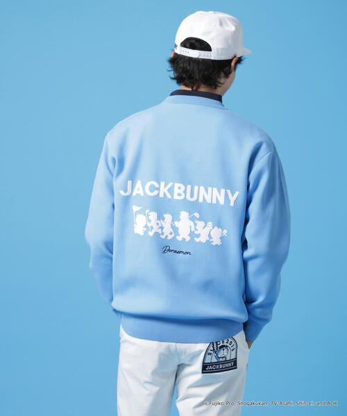 Jack Bunny!!（ジャックバニー）の「【Jack Bunny!!】【ドラえもん】ダブルジャガードクルーネックニットプルオーバー（ニット/セーター・メンズ・ブラック/ネイビー/ブルー・MEDIUM/LARGE/X-LARGE）」の15枚目の写真