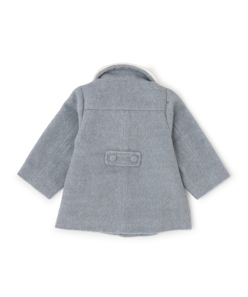 petit main（プティマイン）の「【洗える】ファー衿ハートポケットコート（その他アウター・キッズ・ベージュ/アイボリー/グレー・100cm/110cm/90cm/120cm/130cm/80ｃｍ）」の12枚目の写真