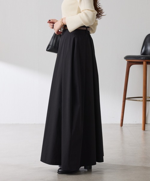 COLLAGE GALLARDAGALANTE（コラージュガリャルダガランテ）の「ボリュームフレアスカート/WEB限定カラー展開（スカート・レディース・グリーン/オフホワイト/ブラック・FREE）」の15枚目の写真