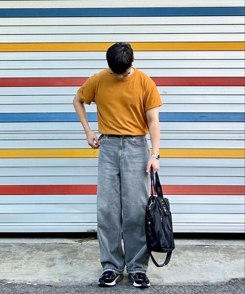 TOFFEE(トフィー)の「ウォッシュドバルーンデニムパンツ (グレー)(デニムパンツ・メンズ・その他・SMALL/MEDIUM/LARGE/X-LARGE)」の12枚目の写真