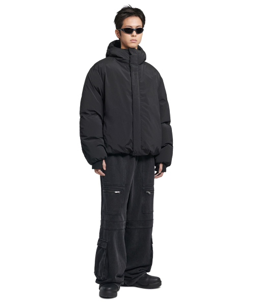 NOMANUAL(NOMANUAL)の「MULTI CARGO SWEATPANTS - WASHED BLACK(スウェットパンツ・レディース・その他・X-LARGE/SMALL/MEDIUM/LARGE)」の4枚目の写真