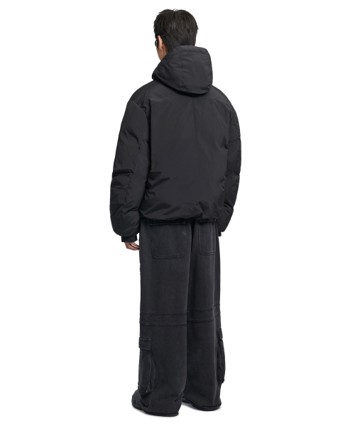 NOMANUAL(NOMANUAL)の「MULTI CARGO SWEATPANTS - WASHED BLACK(スウェットパンツ・レディース・その他・X-LARGE/SMALL/MEDIUM/LARGE)」の5枚目の写真
