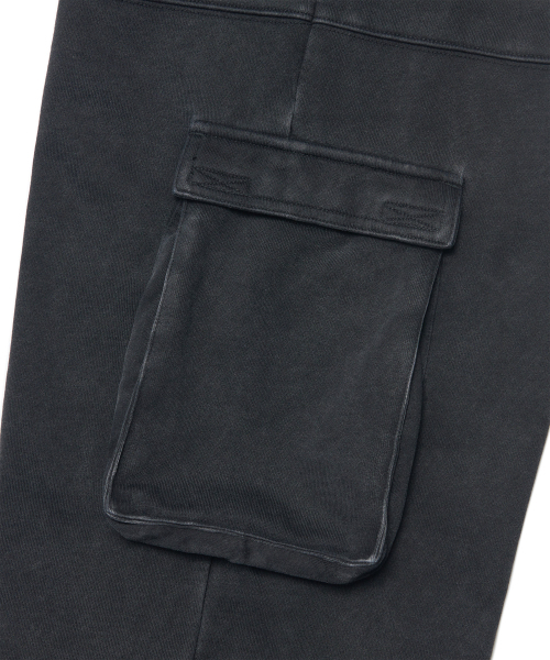 NOMANUAL(NOMANUAL)の「MULTI CARGO SWEATPANTS - WASHED BLACK(スウェットパンツ・レディース・その他・X-LARGE/SMALL/MEDIUM/LARGE)」の7枚目の写真