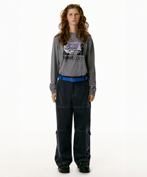 TEKET（テケット）の「Gear Stitch Pants Dusty Blue（その他パンツ）」