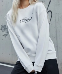 A'GEM/9 × .kom 『ARULE/アルール』 Spray Art Graphic Sweat/スプレーアートグラフィックスウェット