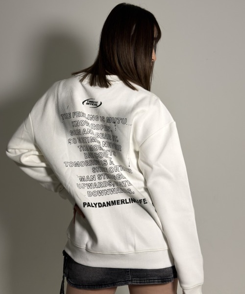 ARULE（アルール）の「A'GEM/9 × .kom 『ARULE/アルール』 Spray Art Graphic Sweat/スプレーアートグラフィックスウェット（Tシャツ/カットソー・メンズ・ブラック/ホワイト・XL）」の9枚目の写真