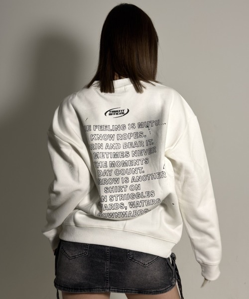 ARULE（アルール）の「A'GEM/9 × .kom 『ARULE/アルール』 Spray Art Graphic Sweat/スプレーアートグラフィックスウェット（Tシャツ/カットソー・メンズ・ブラック/ホワイト・XL）」の15枚目の写真