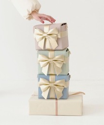 F i.n.t | 多重リボンプレゼントBOXバッグ(ショルダーバッグ)