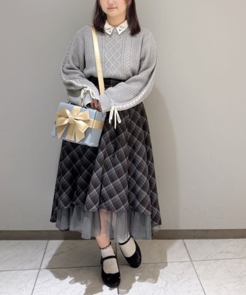 F i.n.t（フィント）の「多重リボンプレゼントBOXバッグ/fint フィント（ショルダーバッグ・レディース・ライトピンク/ライトブルー/ミント・FREE）」の4枚目の写真