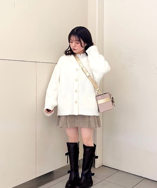 F i.n.t（フィント）の「多重リボンプレゼントBOXバッグ/fint フィント（ショルダーバッグ・レディース・ライトピンク/ライトブルー/ミント・FREE）」の15枚目の写真