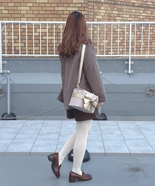 F i.n.t（フィント）の「多重リボンプレゼントBOXバッグ/fint フィント（ショルダーバッグ・レディース・ライトピンク/ライトブルー/ミント・FREE）」の7枚目の写真