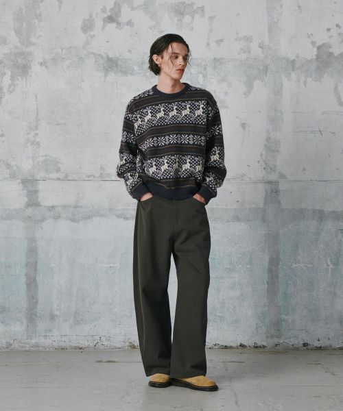 GLW(ジーエルダブリュ)の「クラシックノルディックニットチャコール(ニット/セーター・レディース・その他・LARGE/SMALL/MEDIUM)」の4枚目の写真