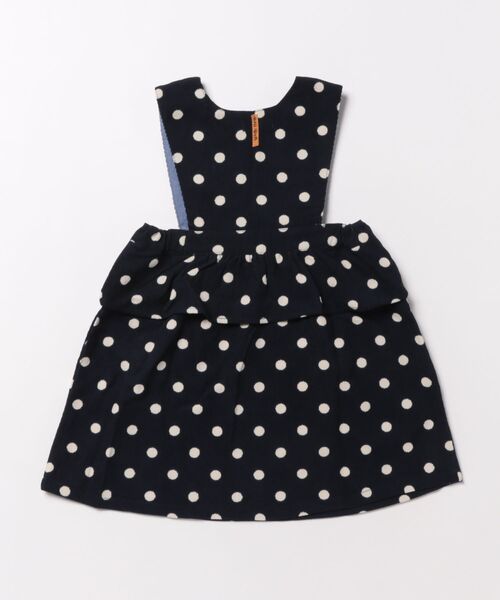 RAGMART（ラグマート）の「ジャンパースカート（ジャンパースカート・キッズ・グリーン/チェック/ドット・100cm/110cm/120cm/130cm）」の5枚目の写真