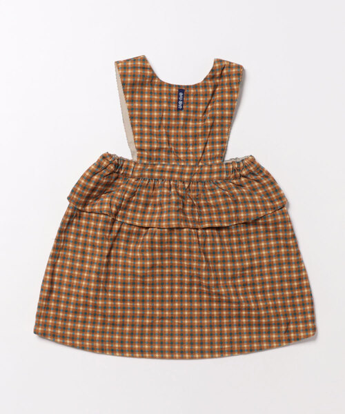 RAGMART（ラグマート）の「ジャンパースカート（ジャンパースカート・キッズ・グリーン/チェック/ドット・100cm/110cm/120cm/130cm）」の6枚目の写真