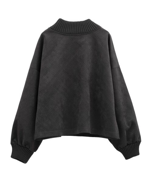 ELENCARE DUE（エレンカーレデュエ）の「・ELENCARE DUE エンボスプルオーバー（スウェット・レディース・ブラウン/チャコールグレー/アイボリー・FREE）」の22枚目の写真