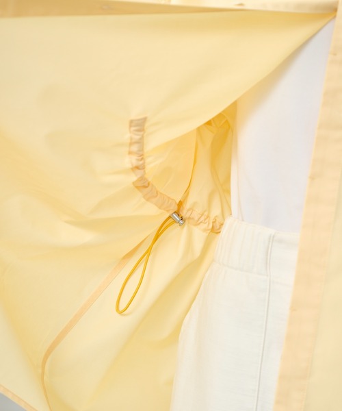 kha:ki（カーキ）の「「KHA:KI / カーキ」フライフロント ボリュームシャツ（シャツ/ブラウス・レディース・ライトイエロー/ブルー/サックスブルー・2/1）」の19枚目の写真