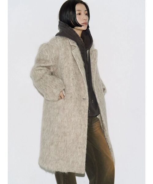 ジャケット・アウター VEQUM SHAGGY JACKET COAT VEQUM】SHAGGY JACKET COAT｜エモダの通販｜&mall（アンドモール）三井