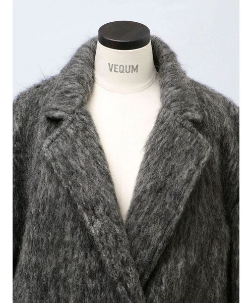 VEQUM(VEQUM)の「【VEQUM】SHAGGY COAT(その他アウター・レディース・ベージュ/グレー・FREE)」の10枚目の写真