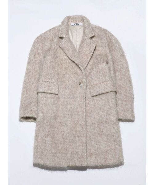 VEQUM(VEQUM)の「【VEQUM】SHAGGY COAT(その他アウター・レディース・ベージュ/グレー・FREE)」の1枚目の写真